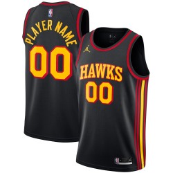 Atlanta Hawks Custom 2020 2021 Jordan Brand Statement Edition NBA Jersey Swingman