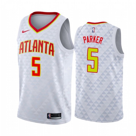 Atlanta Hawks Jabari Parker 5 Nike 2019 2020 Association Edition NBA Jersey Swingman