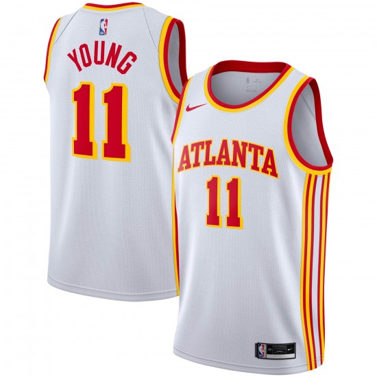 Atlanta Hawks Trae Young 11 2020 2021 Nike Association Edition NBA Jersey Swingman