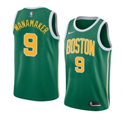 Boston Celtics Bradley Wanamaker 9 2018 2019 Nike Green NBA Jersey Swingman