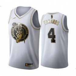 Boston Celtics Carsen Edwards 4 Nike 2019 2020 Golden Edition White NBA Jersey Swingman