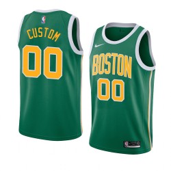 Boston Celtics Custom 2018 2019 Nike Green NBA Jersey Swingman