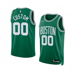 Boston Celtics Custom Nike 2022 2023 Icon Edition Green NBA Jersey Swingman