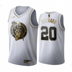 Boston Celtics Gordon Hayward 20 Nike 2019 2020 Golden Edition White NBA Jersey Swingman