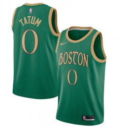 Boston Celtics Jayson Tatum Nike 2019 2020 City Edition NBA Jersey Swingman