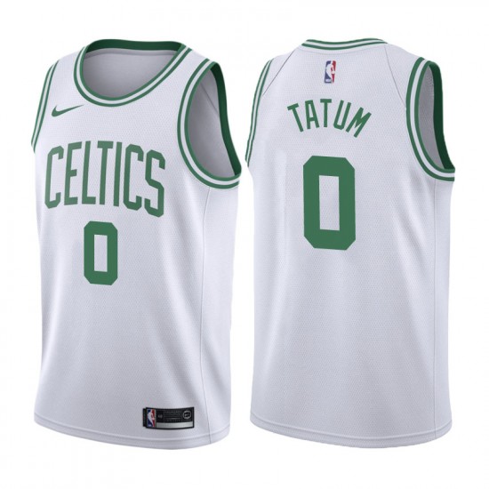 Boston Celtics Jayson Tatum Nike 2022 2023 Association Edition White NBA Jersey Swingman