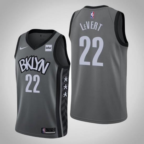 Brooklyn Nets Caris LeVert 22 Nike 2019 2020 Statement Edition NBA Jersey Swingman