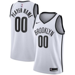 Brooklyn Nets Custom 2020 2021 Nike Association Edition NBA Jersey Swingman