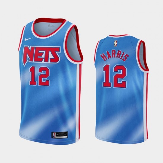 Brooklyn Nets Joe Harris 12 2020 2021 Nike Hardwood Classics NBA Jersey Swingman