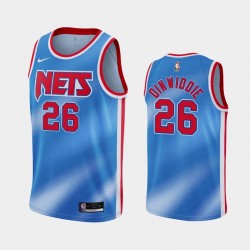 Brooklyn Nets Spencer Dinwiddie 26 2020 2021 Nike Hardwood Classics NBA Jersey Swingman