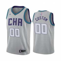 Charlotte Hornets Custom Jordan Brand 2019 2020 City Edition NBA Jersey Swingman