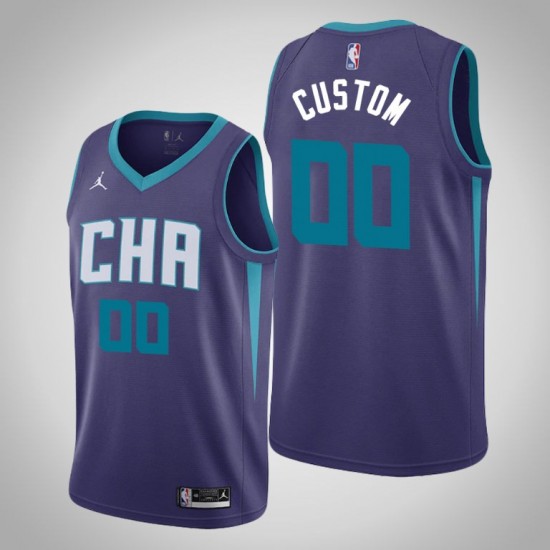 Charlotte Hornets Custom Jordan Brand 2019 2020 Statement Edition NBA Jersey Swingman