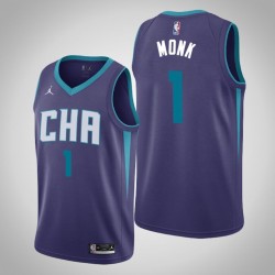 Charlotte Hornets Malik Monk 1 Jordan Brand 2019 2020 Statement Edition NBA Jersey Swingman