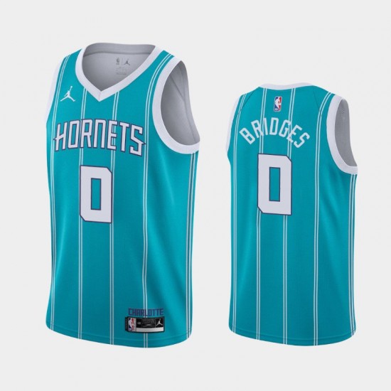 Charlotte Hornets Miles Bridges 2020 2021 Jordan Brand Icon Edition NBA Jersey Swingman