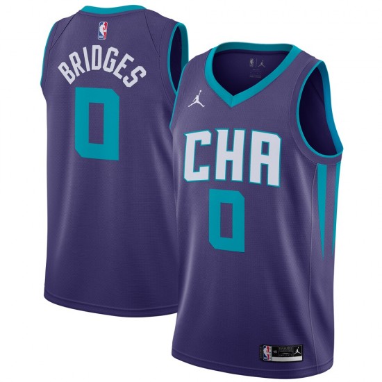 Charlotte Hornets Miles Bridges 2020 2021 Jordan Brand Statement Edition NBA Jersey Swingman