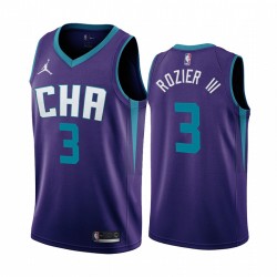 Charlotte Hornets Terry Rozier III 3 Jordan Brand 2019 2020 Statement Edition NBA Jersey Swingman