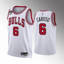 Chicago Bulls Alex Caruso 6 Nike 2022 2023 Association Edition White NBA Jersey Swingman