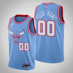 Chicago Bulls Custom Nike 2019 2020 City Edition NBA Jersey Swingman