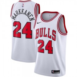 Chicago Bulls Lauri Markkanen 24 Nike 2019 2020 Association Edition NBA Jersey Swingman