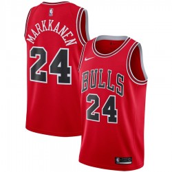 Chicago Bulls Lauri Markkanen 24 Nike 2019 2020 Icon Edition NBA Jersey Swingman