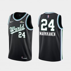 Chicago Bulls Lauri Markkanen 24 Nike 2019 Rising Star NBA Jersey Swingman