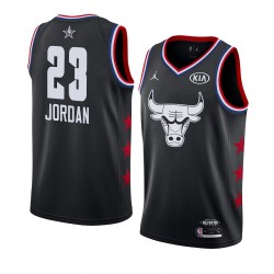 Chicago Bulls Michael Jordan 23 2019 All Star Jordan Brand Black NBA Jersey Swingman