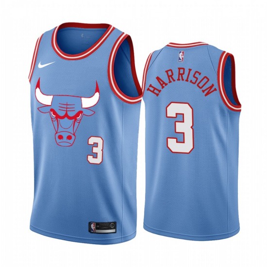 Chicago Bulls Shaquille Harrison 3 Nike 2019 2020 City Edition NBA Jersey Swingman