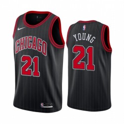 Chicago Bulls Thaddeus Young 21Nike 2019 2020 Statement Edition NBA Jersey Swingman