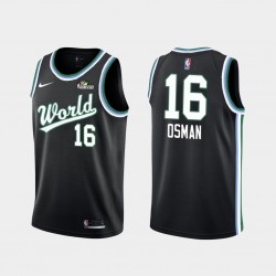 Cleveland Cavaliers Cedi Osman 16 Nike 2019 Rising Star NBA Jersey Swingman