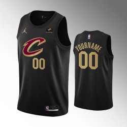 Cleveland Cavaliers Custom Jordan 2022 2023 Statement Edition Black NBA Jersey Swingman