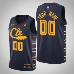 Cleveland Cavaliers Custom Nike 2019 2020 City Edition NBA Jersey Swingman