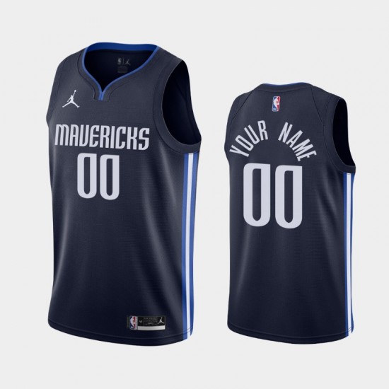 Dallas Mavericks Custom 2020 2021 Jordan Brand Statement Edition NBA Jersey Swingman