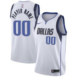 Dallas Mavericks Custom 2020 2021 Nike Association Edition NBA Jersey Swingman