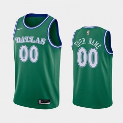 Dallas Mavericks Custom 2020 2021 Nike Hardwood Classics NBA Jersey Swingman