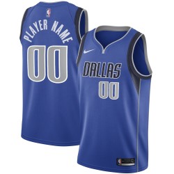 Dallas Mavericks Custom 2020 2021 Nike Icon Edition NBA Jersey Swingman