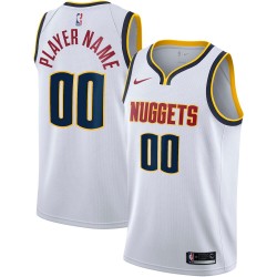 Denver Nuggets Custom 2020 2021 Nike Association Edition NBA Jersey Swingman