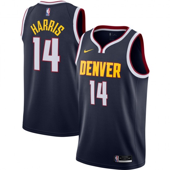 Denver Nuggets Gary Harris 14 2020 2021 Nike Icon Edition NBA Jersey Swingman