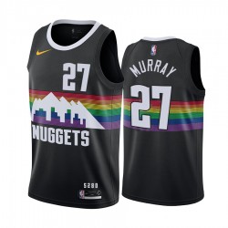 Denver Nuggets Jamal Murray 27 Nike 2019 2020 City Edition NBA Jersey Swingman