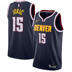 Denver Nuggets Nikola Jokic 15 2020 2021 Nike Icon Edition NBA Jersey Swingman