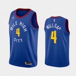 Denver Nuggets Paul Millsap 4 2020 2021 Jordan Brand Statement Edition NBA Jersey Swingman