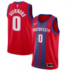 Detroit Pistons Andre Drummond Nike 2019 2020 City Edition NBA Jersey Swingman