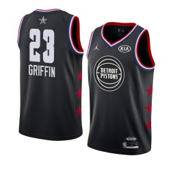 Detroit Pistons Blake Griffin 23 2019 All Star Jordan Brand Black NBA Jersey Swingman