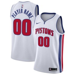 Detroit Pistons Custom 2020 2021 Nike Association Edition NBA Jersey Swingman