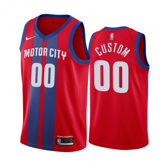 Detroit Pistons Custom Nike 2019 2020 City Edition NBA Jersey Swingman