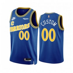 Golden State Warriors Custom Jordan 2022 2023 Classic Edition Royal NBA Jersey Swingman