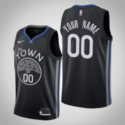 Golden State Warriors Custom Nike 2019 2020 City Edition NBA Jersey Swingman