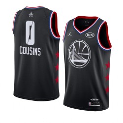 Golden State Warriors DeMarcus Cousins 2019 All Star Jordan Brand Black NBA Jersey Swingman