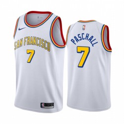 Golden State Warriors Eric Paschall 7 Nike 2019 2020 Classic Edition NBA Jersey Swingman