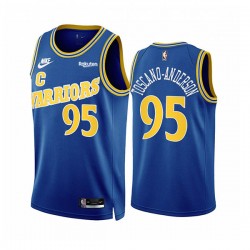 Golden State Warriors Juan Toscano-Anderson 95 Jordan 2022 2023 Classic Edition Royal NBA Jersey Swingman