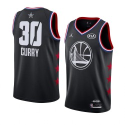 Golden State Warriors Stephen Curry 30 2019 All Star Jordan Brand Black NBA Jersey Swingman